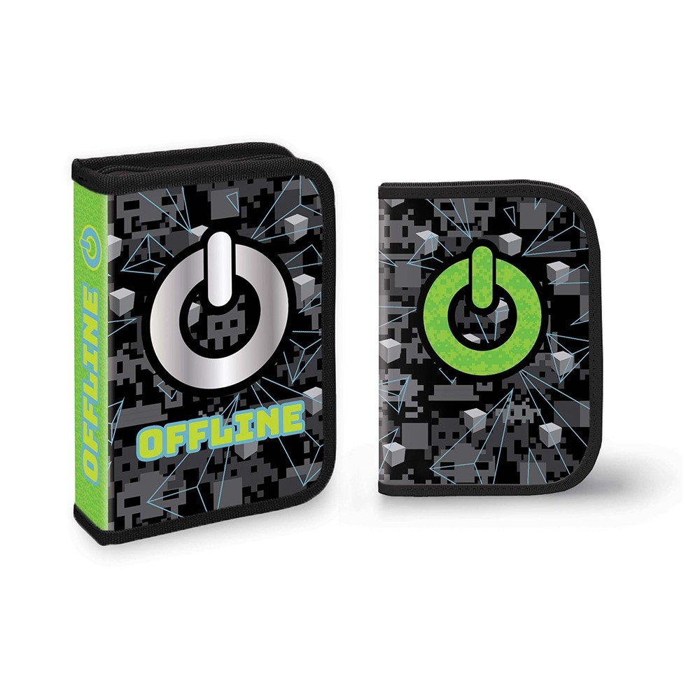 Penar echipat cu 30 de piese, OFFLINE, 2 clape interioare, inchidere tip fermoar - imagine 3